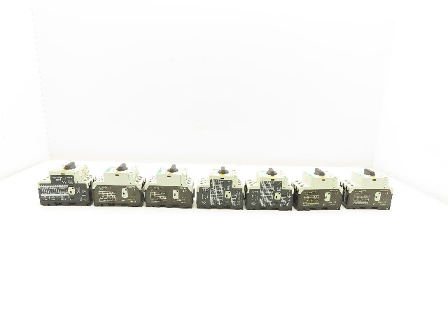 Moeller PKZM0-1 Circuit Breaker Motor Protector 1A 600VAC 3PH 1/2HP Lot Of 7