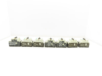 Moeller PKZM0-1 Circuit Breaker Motor Protector 1A 600VAC 3PH 1/2HP Lot Of 7