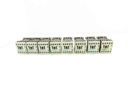Siemens 3RT1016-1BB41 Contactor 24VDC Coil 9A 400VAC 4kW 3Pole Lot Of 8