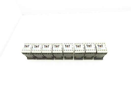 Siemens 3RT1016-1BB41 Contactor 24VDC Coil 9A 400VAC 4kW 3Pole Lot Of 8