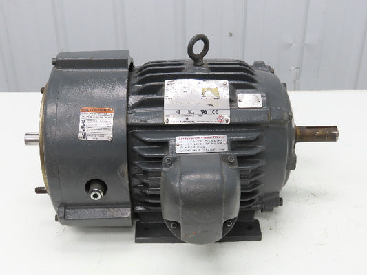 Emerson US Motors AB5P2C-P Brake Motor 5Hp 1775 RPM 460V 3PH 215 Fr  -No Brake-