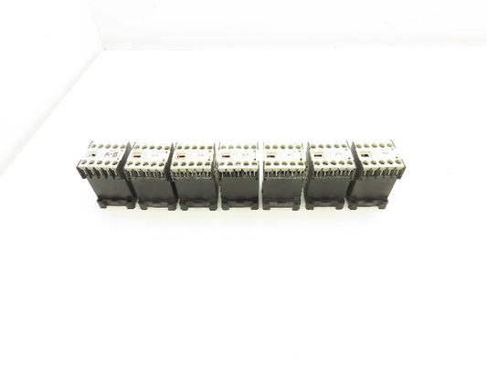 Siemens 3TF2001-0DB4 Contactor 400V 4kW 24VDC Coil 3 Pole Size S00 1NC Lot Of 7