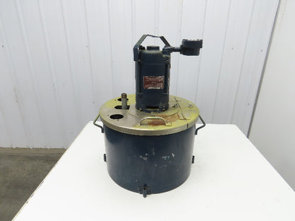 Graymills Superflo Vertical Centrifugal Pump 12 Gal Pail 1/2Hp 115V/230V 1PH