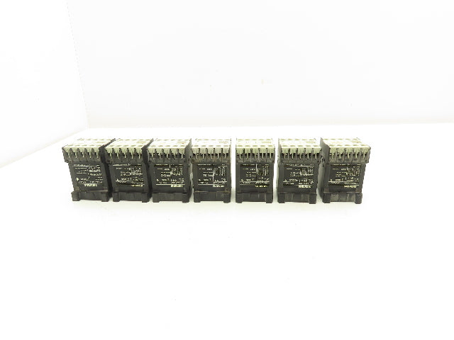 Siemen 3TH2022-0DB4 Contactor Relay 230V 3A 17-30VDC 2NO 2NC Lot Of 7