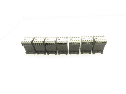 Siemen 3TH2022-0DB4 Contactor Relay 230V 3A 17-30VDC 2NO 2NC Lot Of 7