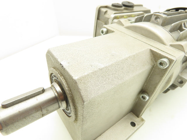 Lenze G50AH045MVBR2C Inline Gearmotor w/Brake 230/460V 3PH 14.8:1 Reducer 113rpm