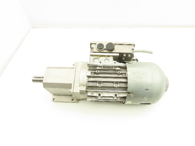 Lenze G50AH045MVBR2C Inline Gearmotor w/Brake 230/460V 3PH 14.8:1 Reducer 113rpm