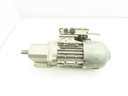 Lenze G50AH045MVBR2C Inline Gearmotor w/Brake 230/460V 3PH 14.8:1 Reducer 113rpm