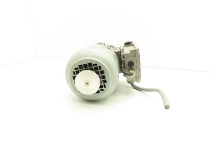 Lenze G50AH045MVBR2C Inline Gearmotor w/Brake 230/460V 3PH 14.8:1 Reducer 113rpm