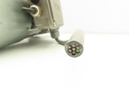 Lenze G50AH045MVBR2C Inline Gearmotor w/Brake 230/460V 3PH 14.8:1 Reducer 113rpm