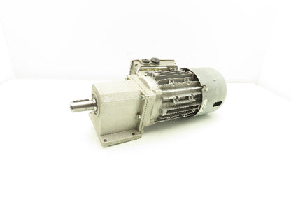 Lenze G50AH045MVBR2C Inline Gearmotor w/Brake 230/460V 3PH 14.8:1 Reducer 113rpm