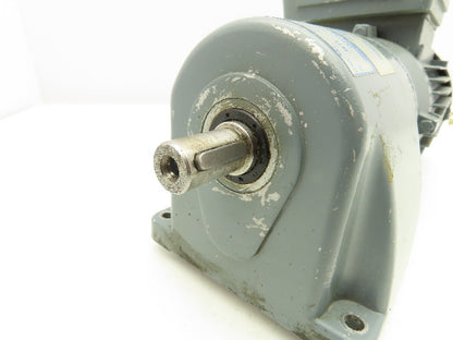 ABM G71/D56C-4 Inline Gearmotor .18kw 230/460V 3PH 13.8:1 Reducer 113rpm