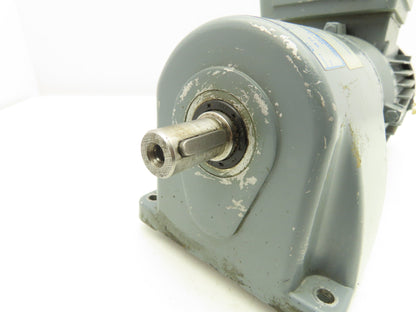 ABM G71/D56C-4 Inline Gearmotor .18kw 230/460V 3PH 13.8:1 Reducer 113rpm