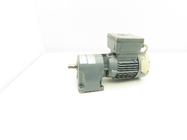 ABM G71/D56C-4 Inline Gearmotor .18kw 230/460V 3PH 13.8:1 Reducer 113rpm