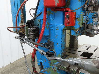 L&J No 2 Mechanical OBI Punch Press 18 Ton 2" Stroke 6" Throat 1.5Hp 3Ph