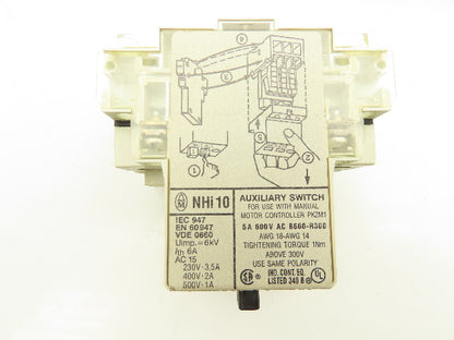 Klockner Moeller PKZM 1-1 Manual Motor Starter 1/2 HP 660V 1A 3Ph Lot Of 7