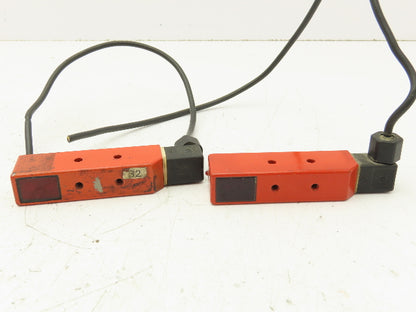Leuze PRK 97/4 D S.1 Photoelectric Sensor 10-30VDC  Lot of 2
