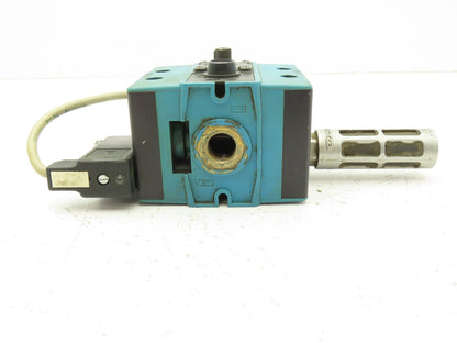 Festo MFHE-3-3/8 Pneumatic Soft Start Solenoid Valve 3/2-way 145psi 24VDC