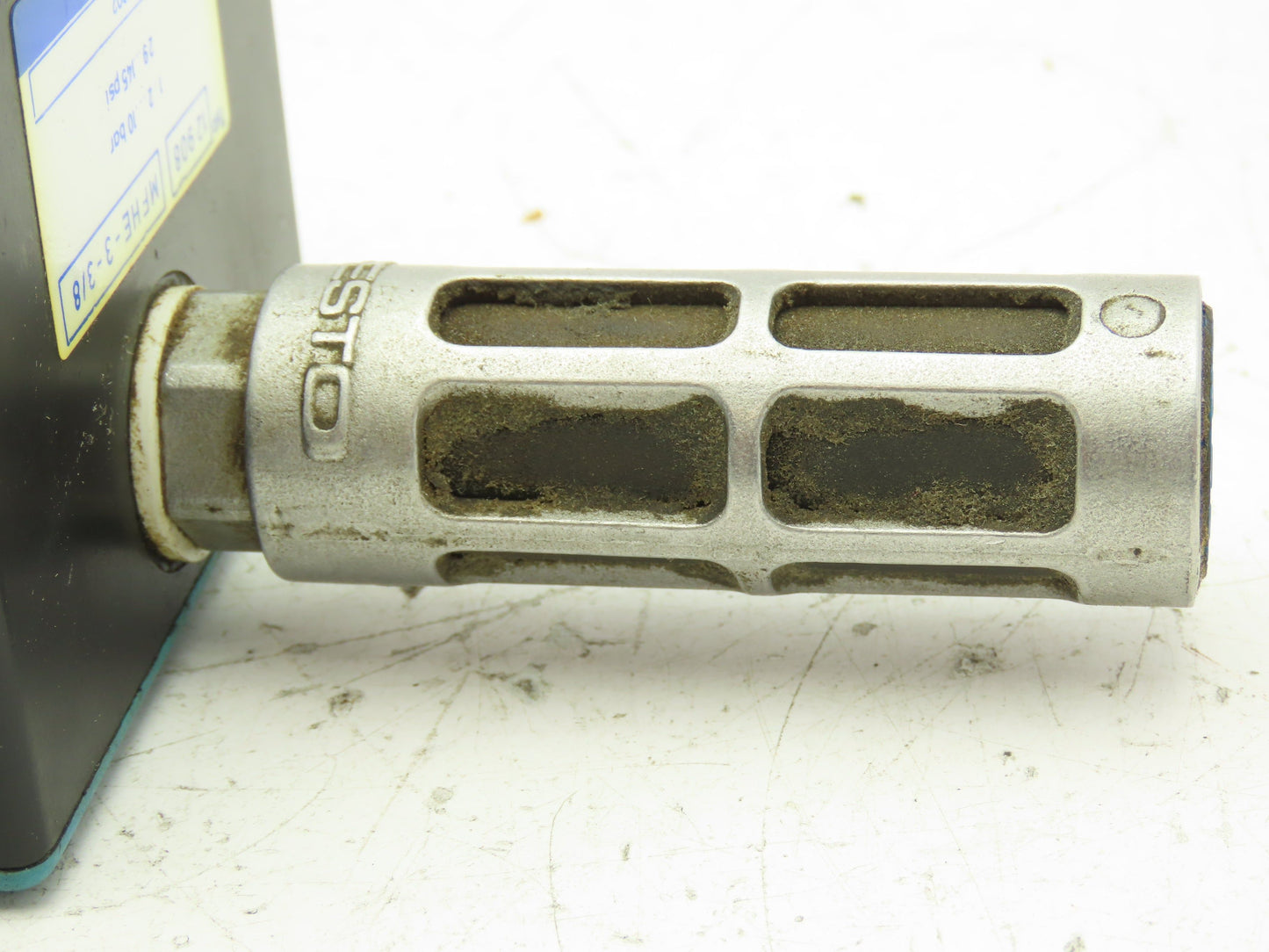 Festo MFHE-3-3/8 Pneumatic Soft Start Solenoid Valve 3/2-way 145psi 24VDC