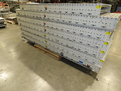 Hytrol 190E24 40"x 68' Accumulation Roller Conveyor 37"BF 24V O-Ring Drive E24i