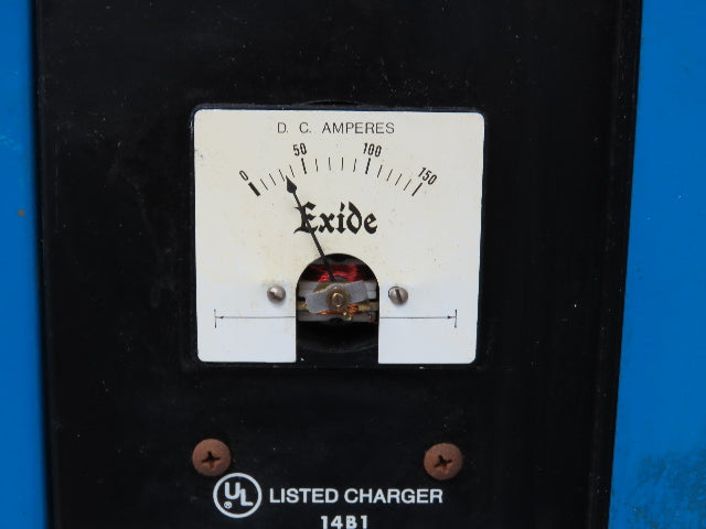 Exide ES1-6-450 Depth Battery Charger 208/240/480VAC Single Phase 12V 450AH