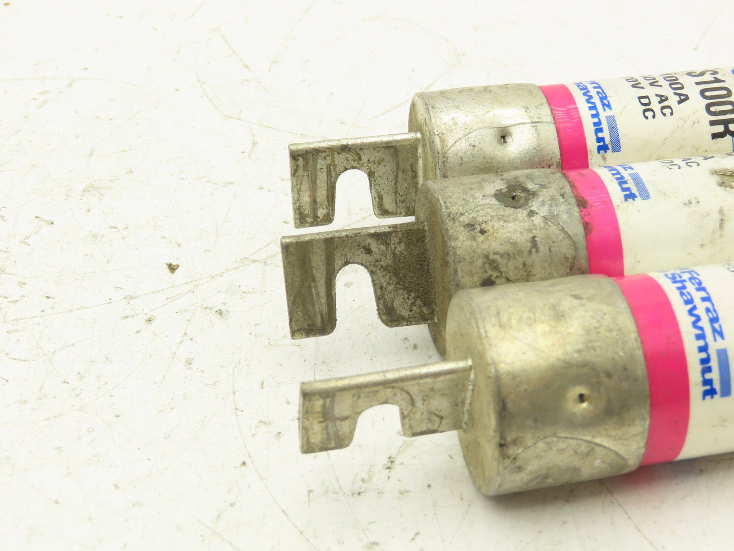 Ferraz Shawmut TRS100R Fuse 100A 600VAC 600VDC Lot of 3