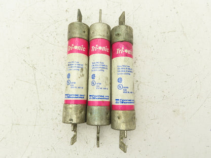 Ferraz Shawmut TRS100R Fuse 100A 600VAC 600VDC Lot of 3