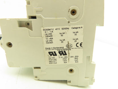 ABB QM3 Circuit Breaker 230/400 50KA 2.8-4.2A 3 Pole Lot Of 5