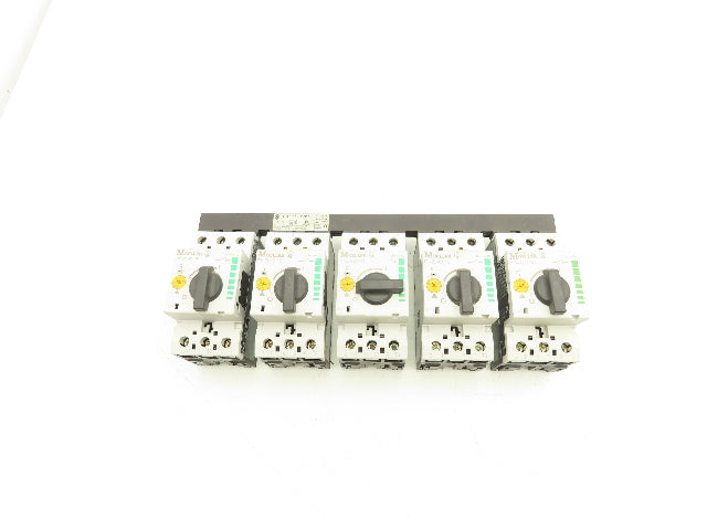 Moeller PKZM0-16 Manual Motor Starter 16A 600VAC 3PH Lot Of 5