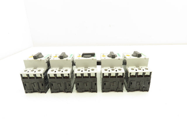 Moeller PKZM0-16 Manual Motor Starter 16A 600VAC 3PH Lot Of 5