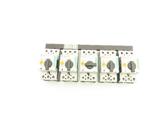 Moeller PKZM0-16 Manual Motor Starter 16A 600VAC 3PH Lot Of 5