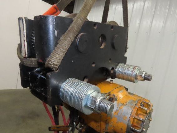 Ingersoll Rand HL200QK 2 Ton 4000Lb Pneumatic Air Hoist 11' 8"Lift Power Trolley