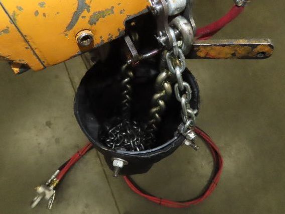 Ingersoll Rand HL200QK 2 Ton 4000Lb Pneumatic Air Hoist 11' 8"Lift Power Trolley