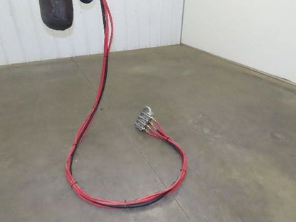 Ingersoll Rand HL200QK 2 Ton 4000Lb Pneumatic Air Hoist 11' 8"Lift Power Trolley