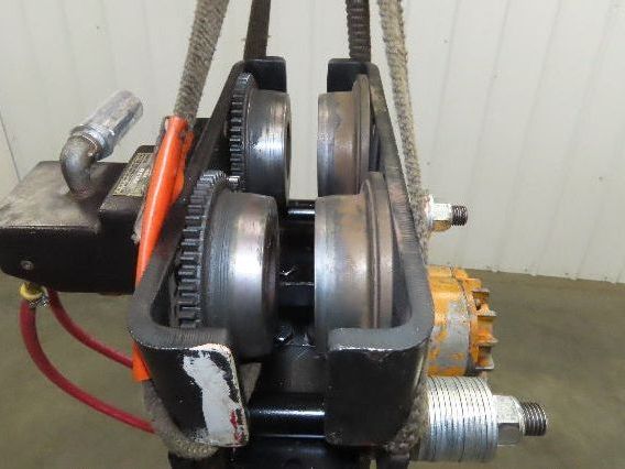 Ingersoll Rand HL200QK 2 Ton 4000Lb Pneumatic Air Hoist 11' 8"Lift Power Trolley