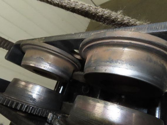 Ingersoll Rand HL200QK 2 Ton 4000Lb Pneumatic Air Hoist 11' 8"Lift Power Trolley