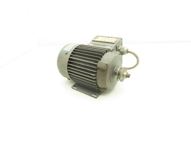 ABM 4DB56A-4 IEC Electric Motor .09kw .12Hp 1620 RPM 230/460V 3PH S1 IP54 TEFC