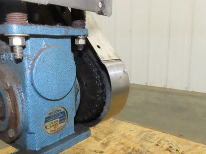 13"x 41" Belt Conveyor 8" Grip Top Belt 115/230V 1PH Chain Drive 50fpm Adj Ht