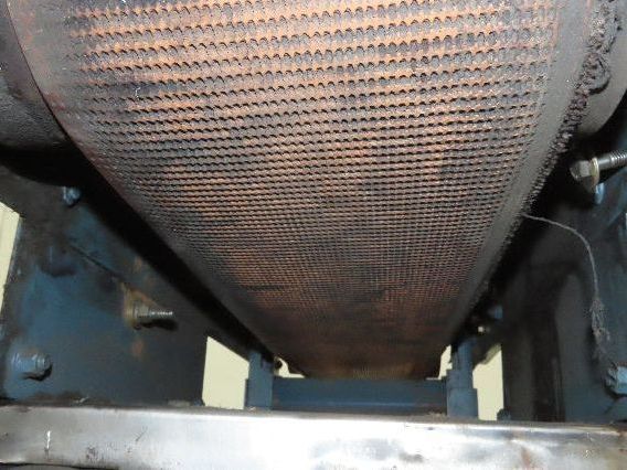 13"x 41" Belt Conveyor 8" Grip Top Belt 115/230V 1PH Chain Drive 50fpm Adj Ht