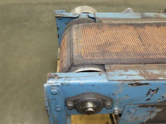 13"x 41" Belt Conveyor 8" Grip Top Belt 115/230V 1PH Chain Drive 50fpm Adj Ht