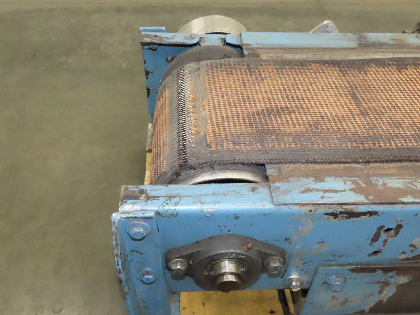 13"x 41" Belt Conveyor 8" Grip Top Belt 115/230V 1PH Chain Drive 50fpm Adj Ht