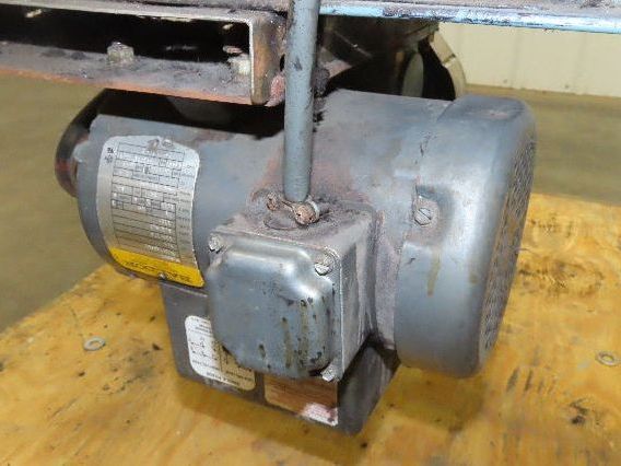 13"x 41" Belt Conveyor 8" Grip Top Belt 115/230V 1PH Chain Drive 50fpm Adj Ht