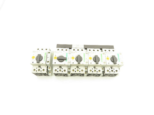 Moeller PKZMO-10 Manual Motor Starter 10A 600VAC 3PH  Lot Of 5