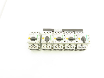 Moeller PKZMO63 PKZM0-6.3 Manual Motor Starter 6.3A 600VAC 3PH  Lot Of 5