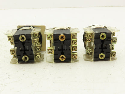 Allen Bradley 4 Position Selector Control Switches 30mm Lot of 3