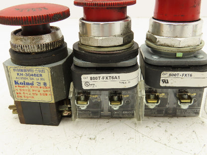 Allen Bradley Koino E-Stop Push Button Twist 30mm 120v