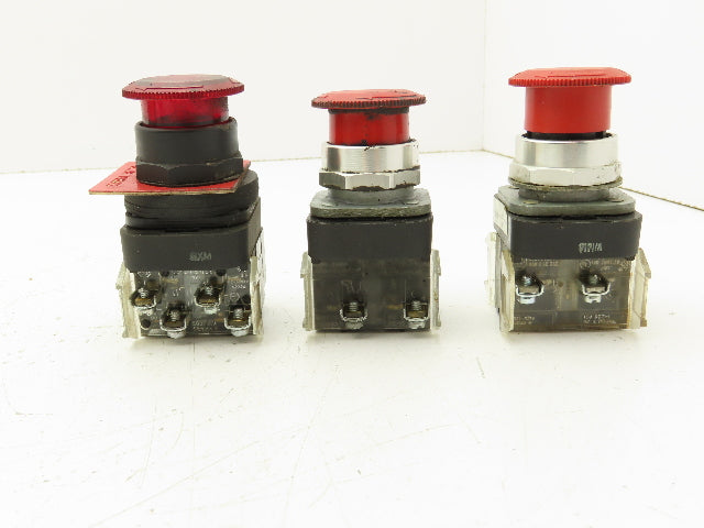 Allen Bradley Koino E-Stop Push Button Twist 30mm 120v