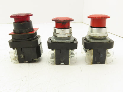 Allen Bradley Koino E-Stop Push Button Twist 30mm 120v