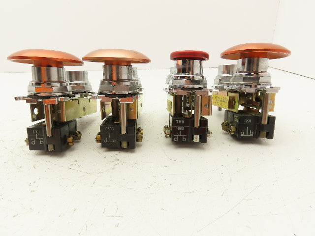 Cutler-Hammer Start Stop Pushbutton Set 30mm Lot of 4