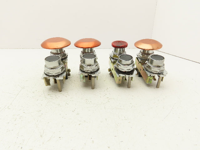 Cutler-Hammer Start Stop Pushbutton Set 30mm Lot of 4